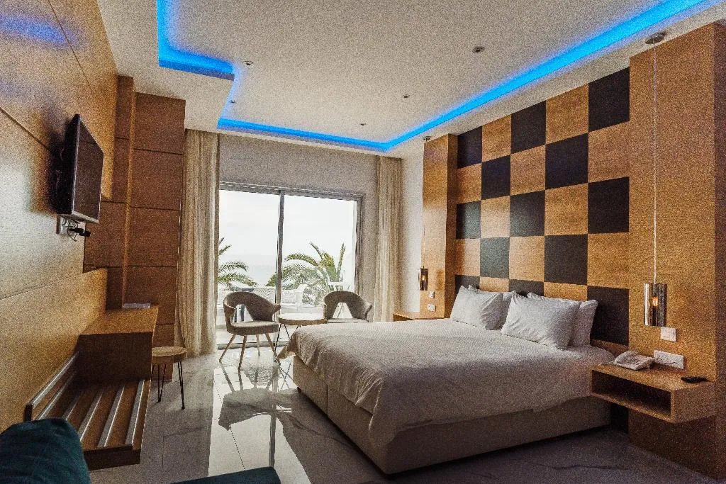 JUNIOR SUITE SEA VIEW Room, Vrachia Beach Hotel & Suites - Adults Only, Cyprus