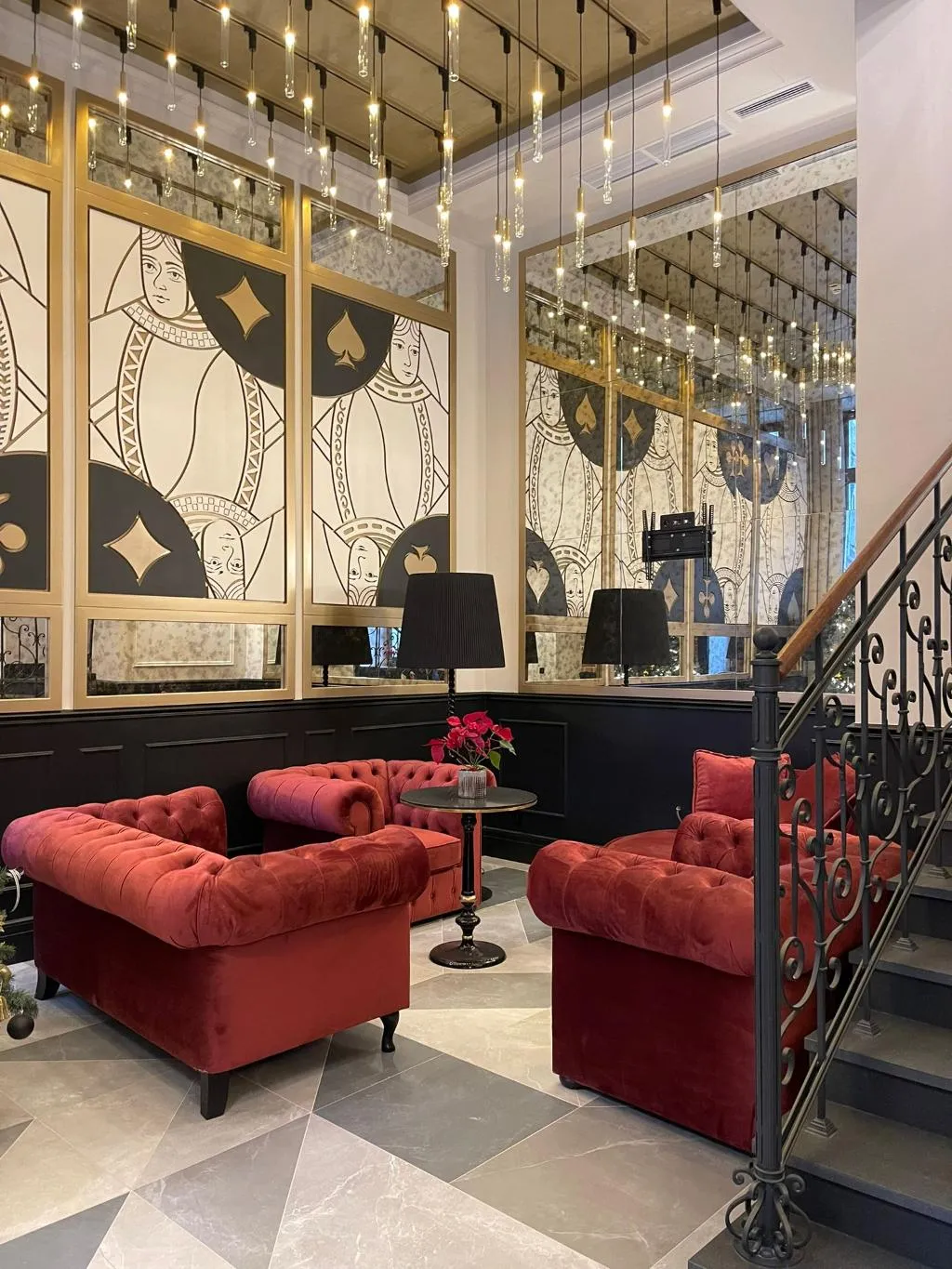 Lobby, Hotel Golden Queen, Krakow