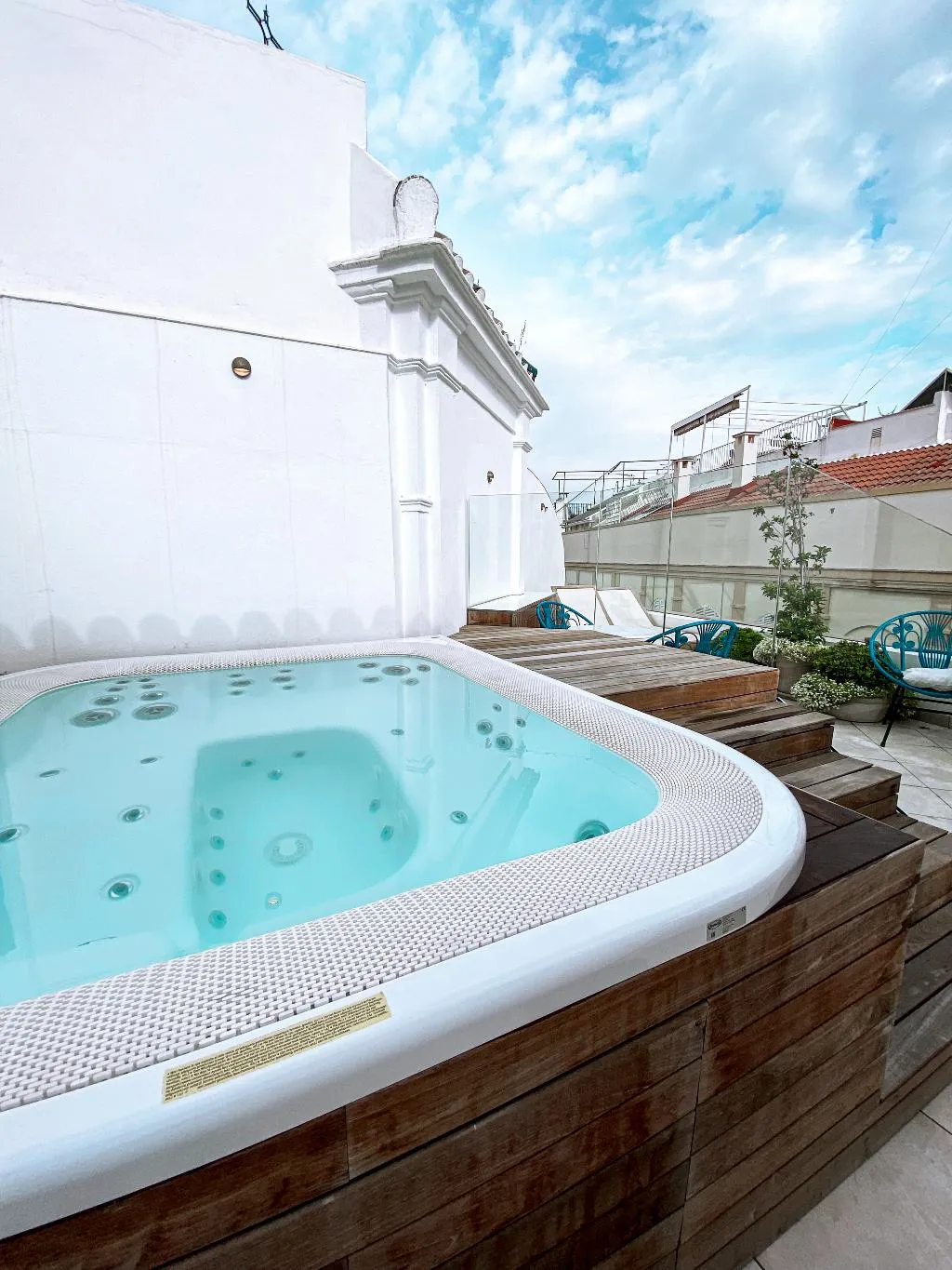 Terrace, Casa Bailén Apartamentos, Seville