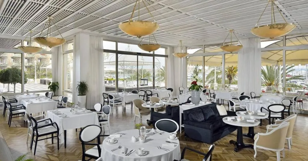 Restaurant, Hotel Victoria Gran Meliá, Majorca