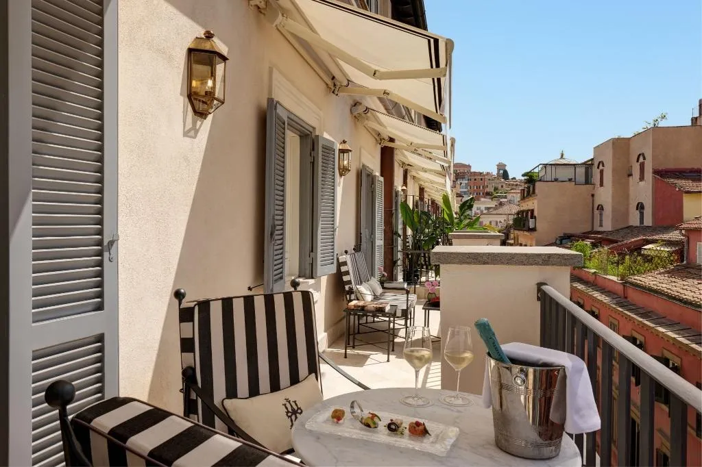 SUITE WITH BALCONY Room, Hotel d'Inghilterra Roma - Starhotels Collezione, Rome