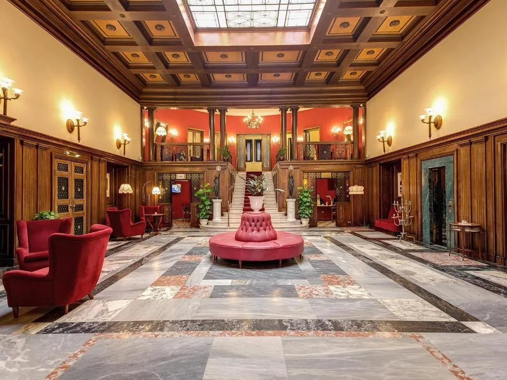 Lobby, Grand Villa Politi, Catania