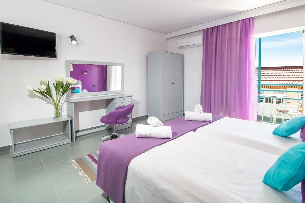 Room, Kahlua Hotel Apartments, Rhodes