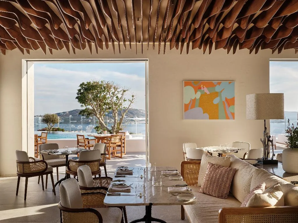 Restaurant, Deos Mykonos - A Myconian Collection Hotel, Mykonos