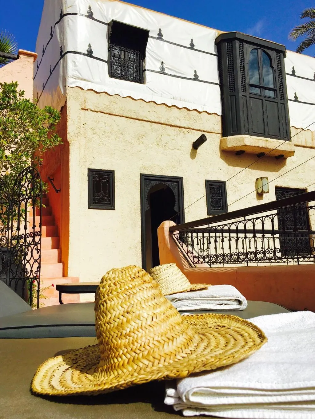 Terrace, Riad Tawargit, Marrakech