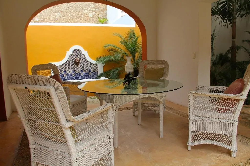 Terrace, Casa Don Gustavo Hotel Boutique, Cancun Area