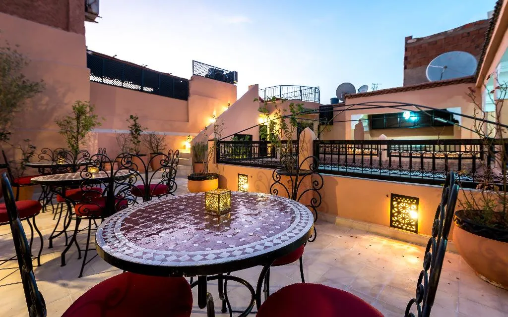 Terrace, Riad La Gazelle Du Sud, Marrakech