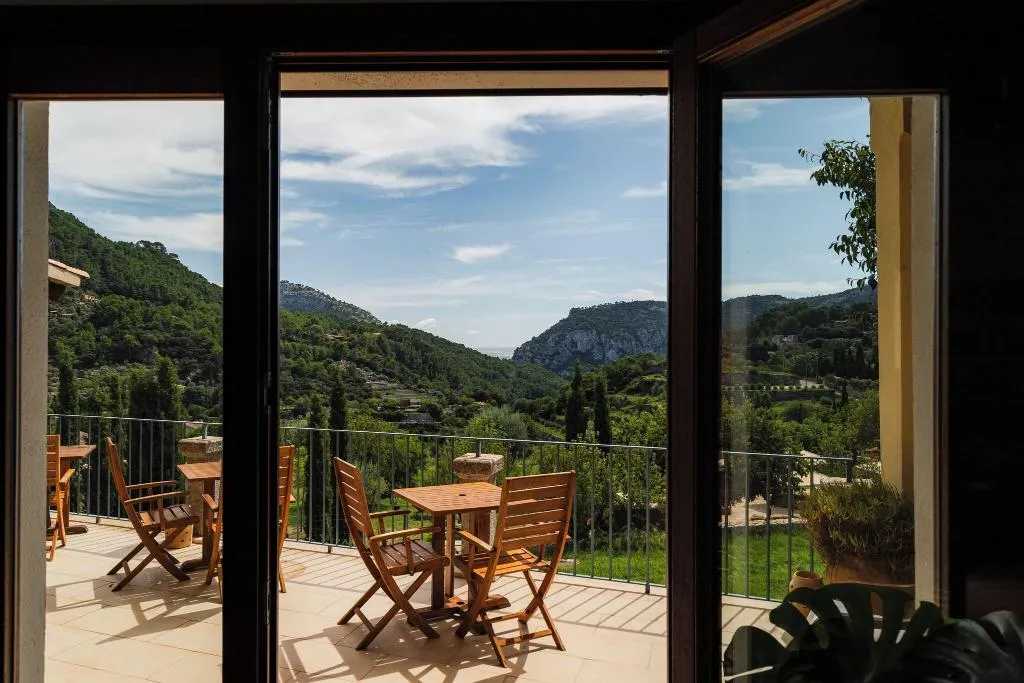 Terrace, Es Petit Hotel De Valldemossa, Majorca