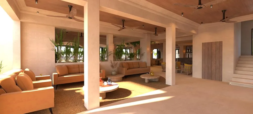 Lobby, Universal Hotel Bikini, Majorca