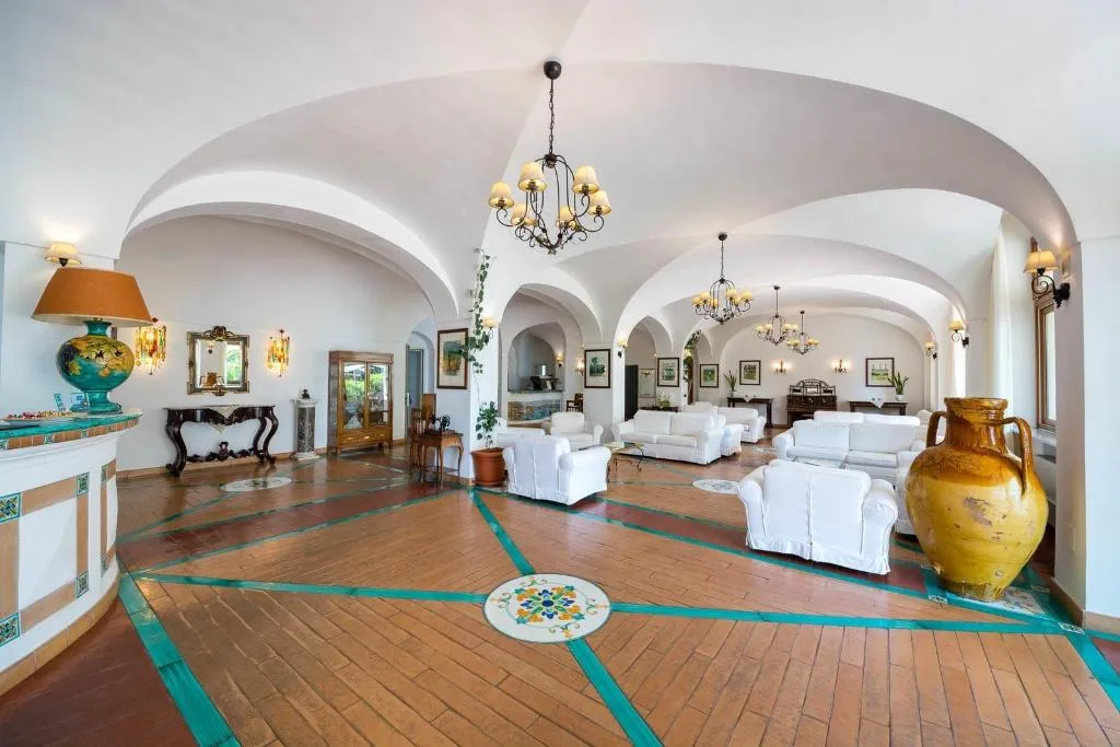 Lobby, Hotel San Francesco, Naples