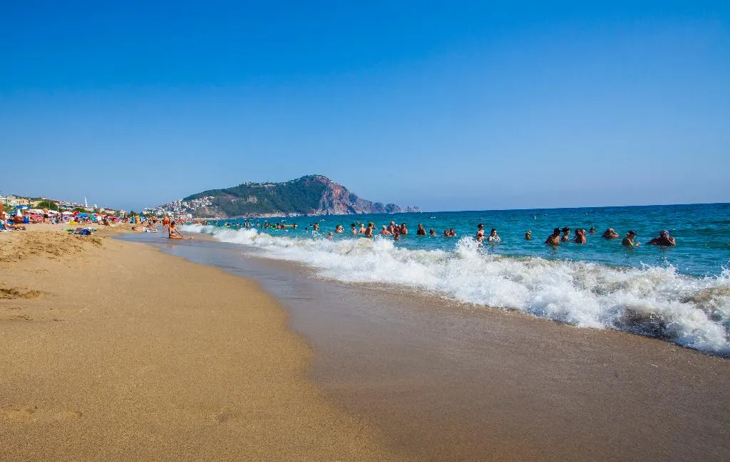 Beach, Kleopatra Royal Palm Hotel, Antalya