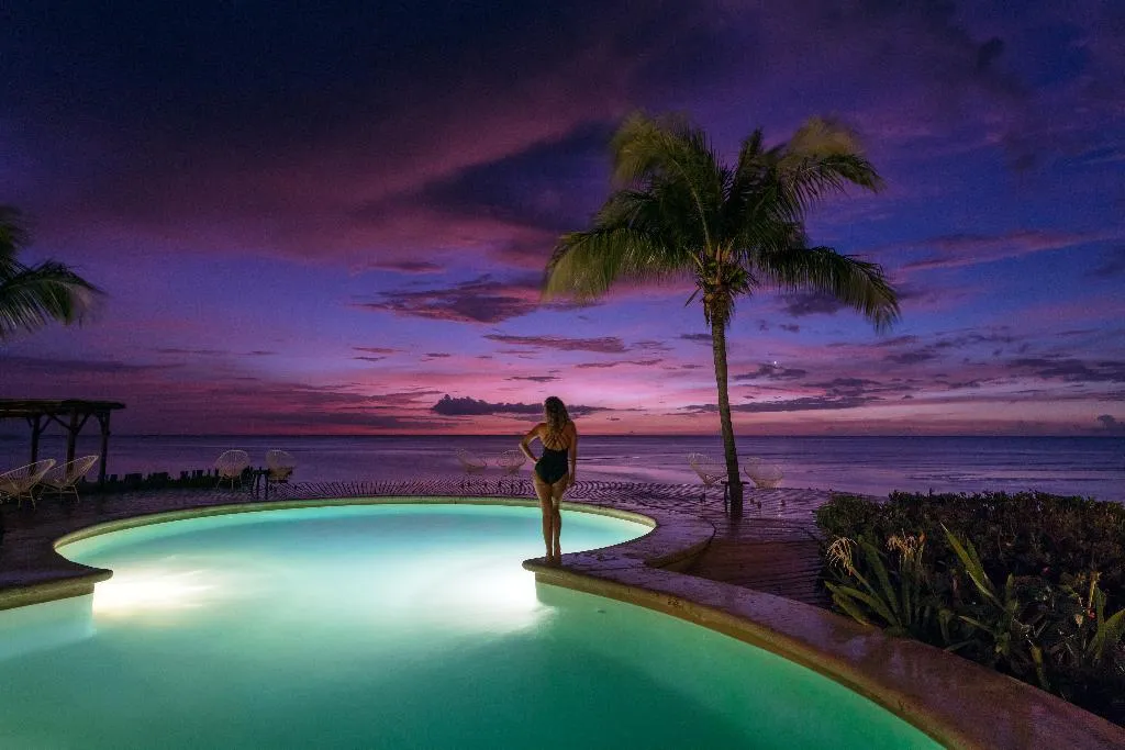 Pool, Villas Flamingos, Cancun Area