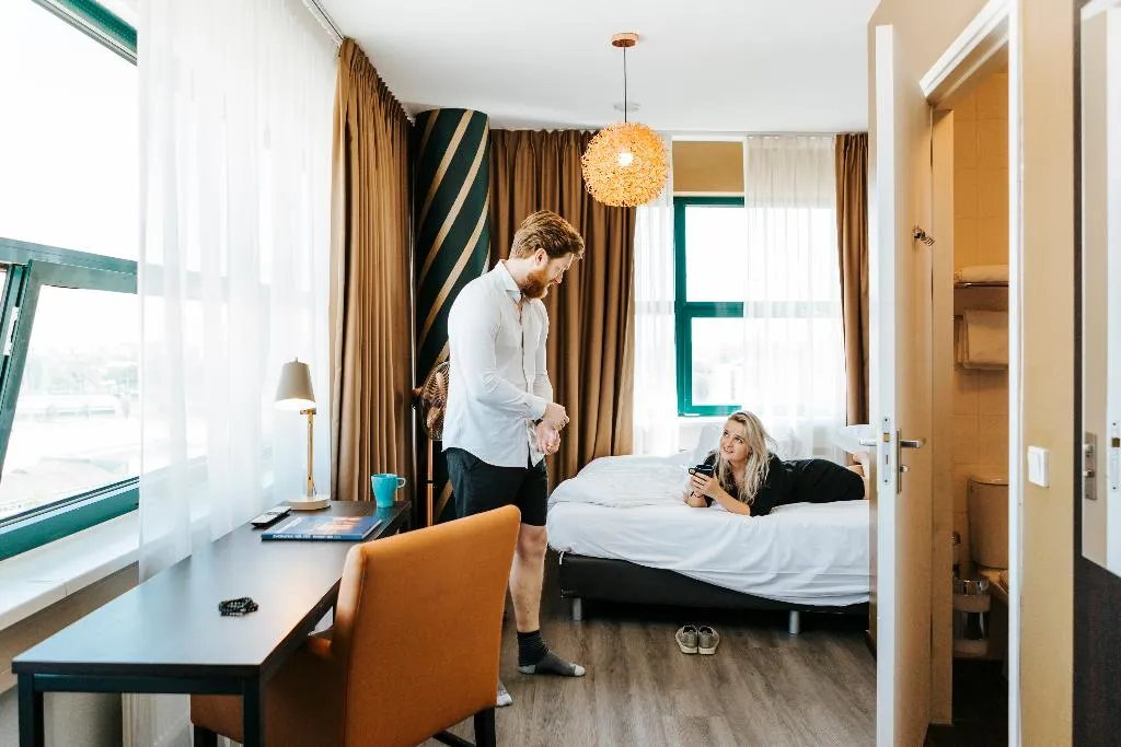 Room, The Hague Teleport Hotel, Amsterdam
