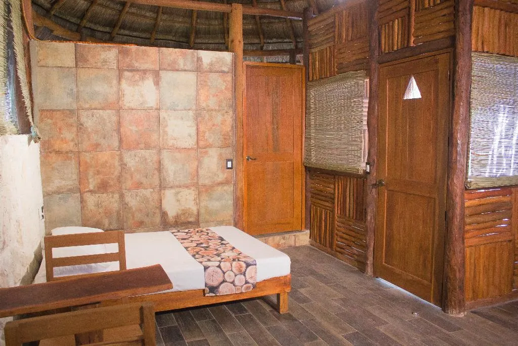 QUADRUPLE KING SIZE BED Room, Aldea Maya-Ha Cabañas Con Cenotes, Cancun Area