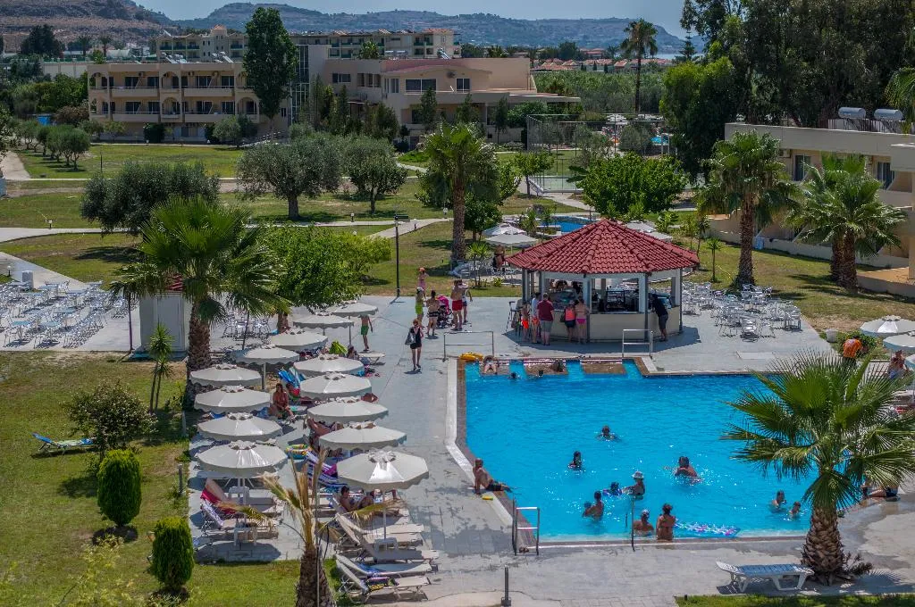 General view, Olive Garden, Rhodes