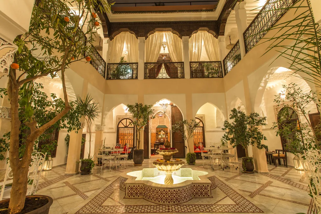 General view, Riad Nasreen, Marrakech