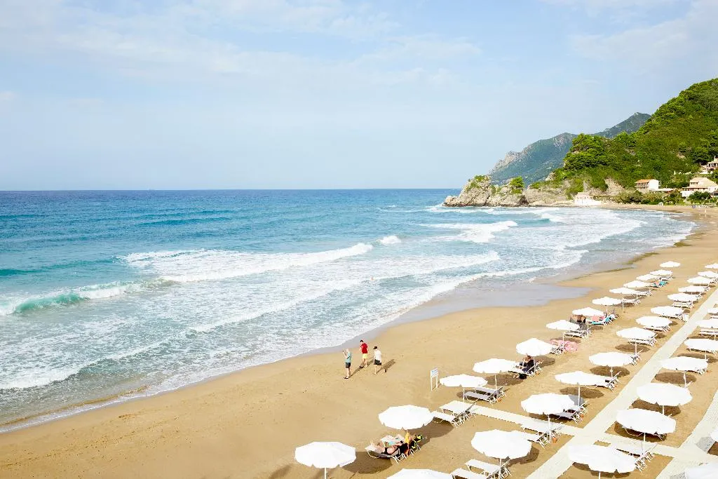 Beach, Pelekas Monastery, Corfu