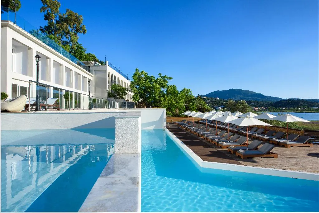 Pool, The Royal Grand Hotel, Corfu