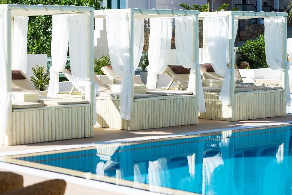Pool, Nostos Beach Boutique Hotel, Crete