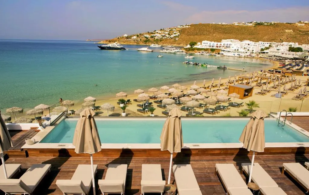 Terrace, Thalassa Boutique Hotel, Mykonos