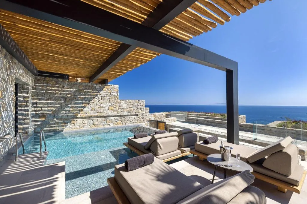 Pool, Tropicana Hotel, Mykonos
