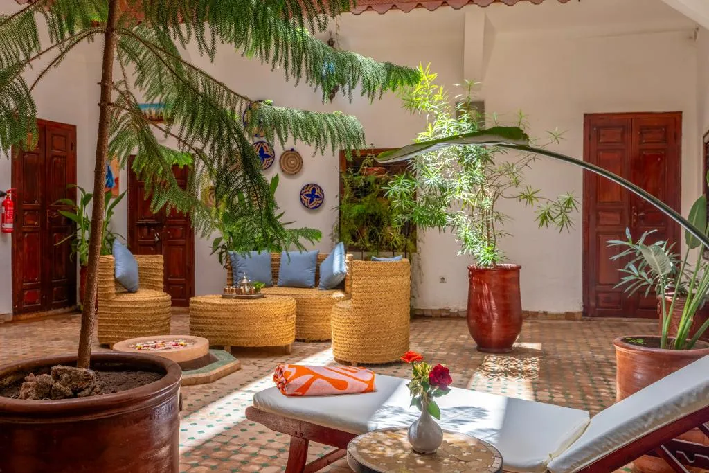 Lobby, Riad Saba, Marrakech
