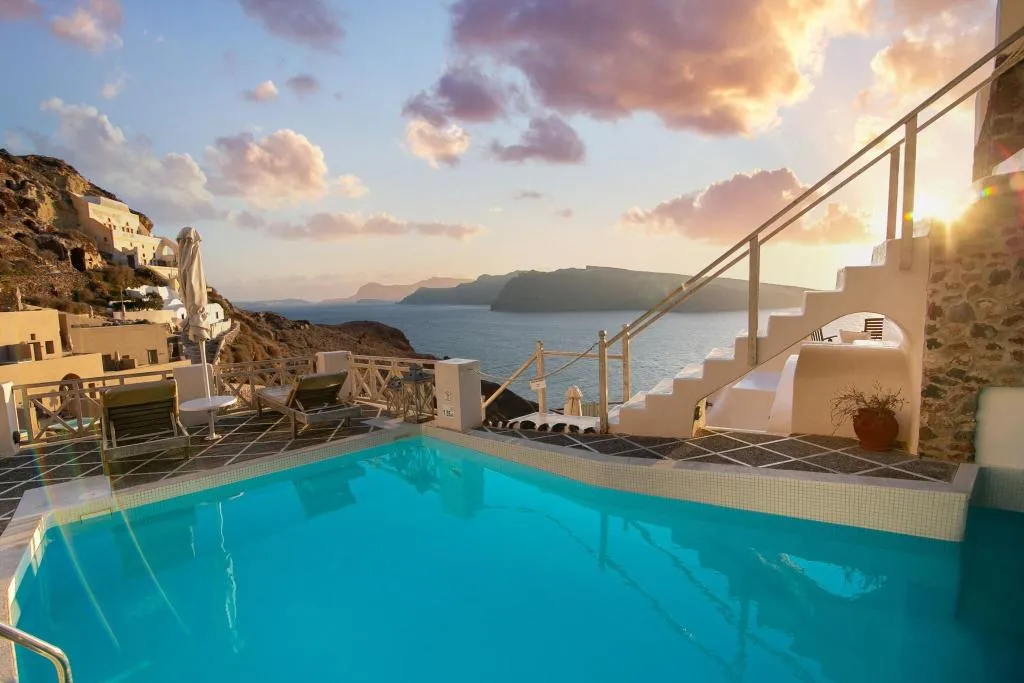 Pool, Oia Mare Villas, Santorini