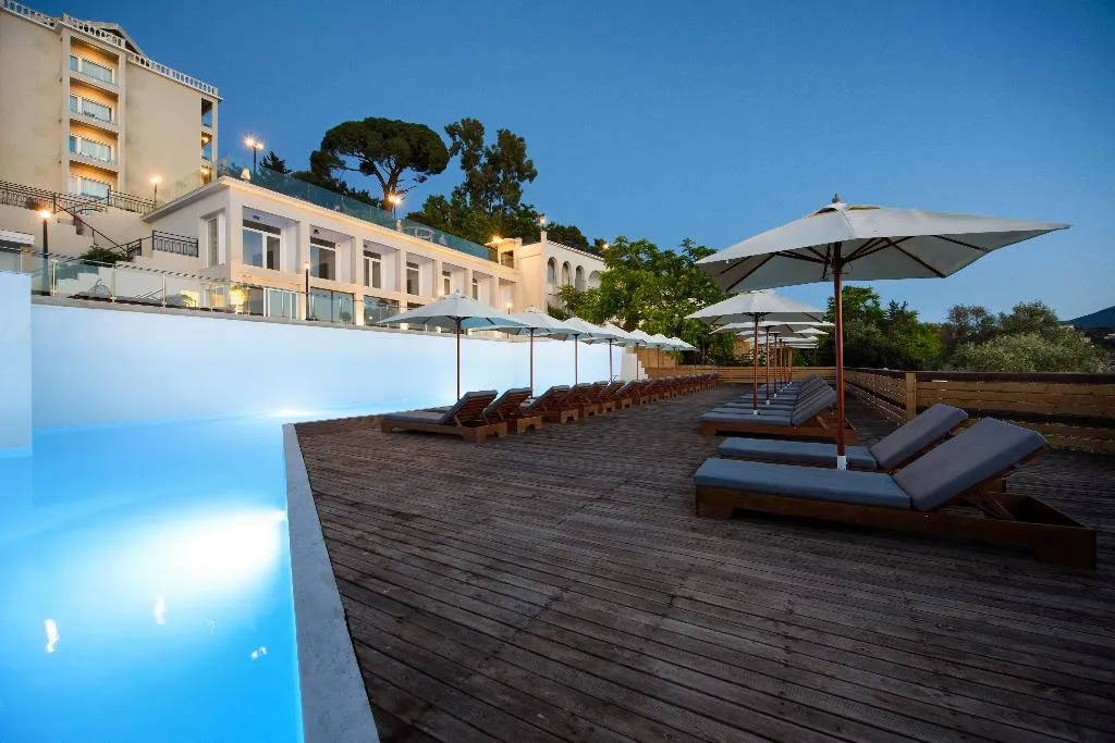 Pool, The Royal Grand Hotel, Corfu
