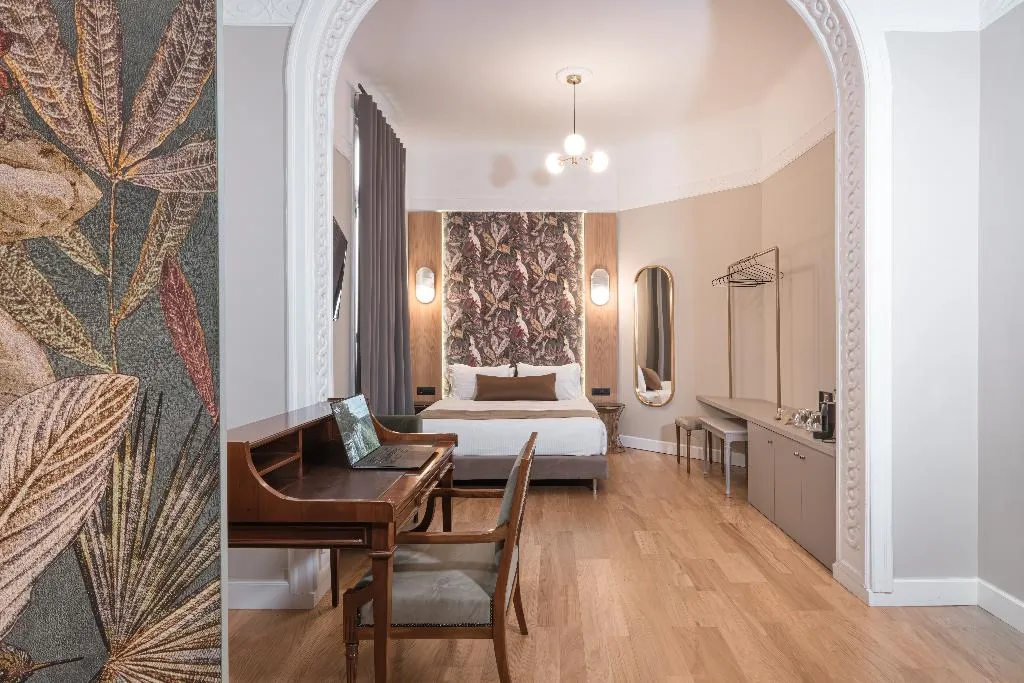 DOUBLE KING SIZE BED Room, Belle Epoque Suites Athens, Athens