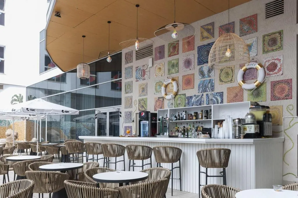 Bar, Gandia Palace Hotel, Valencia