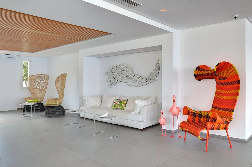 Lobby, Myconian Korali Relais & Chateaux, Mykonos