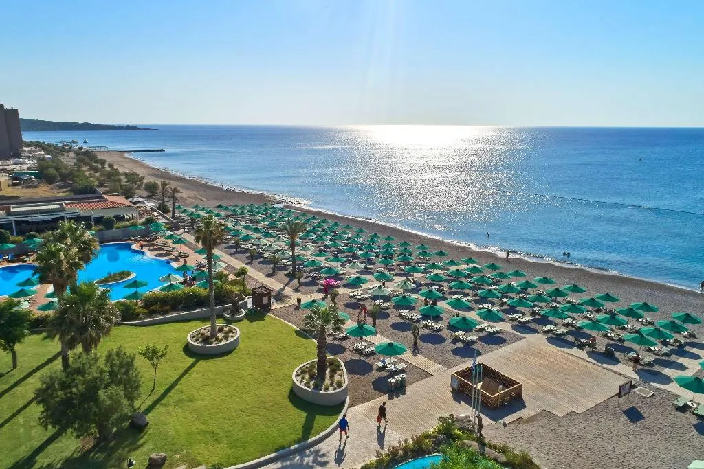 Beach, Esperos Mare Resort, Rhodes