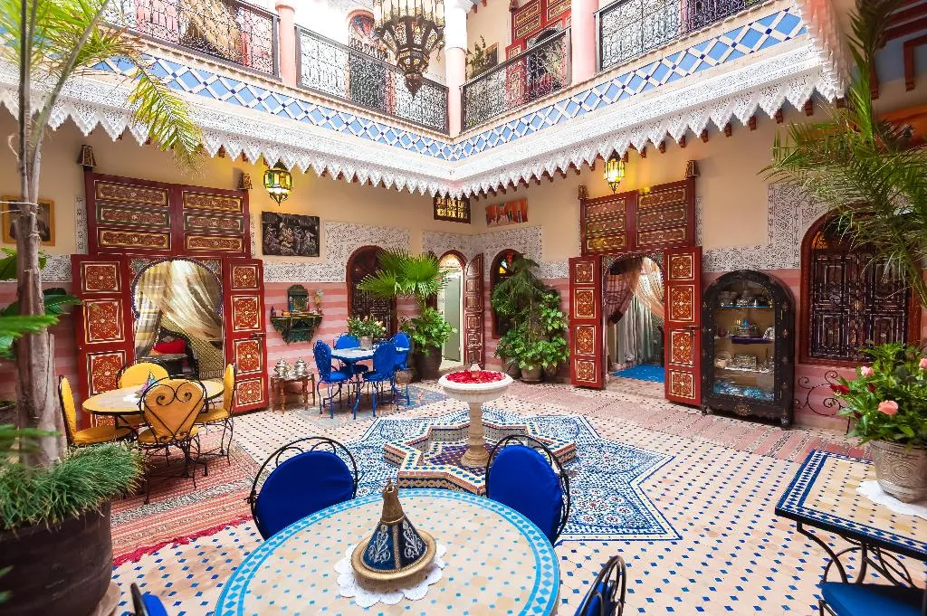 General view, Riad Bleu Du Sud, Marrakech