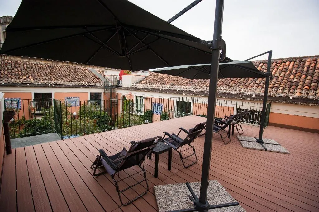Terrace, Villa Romeo (Catania), Catania