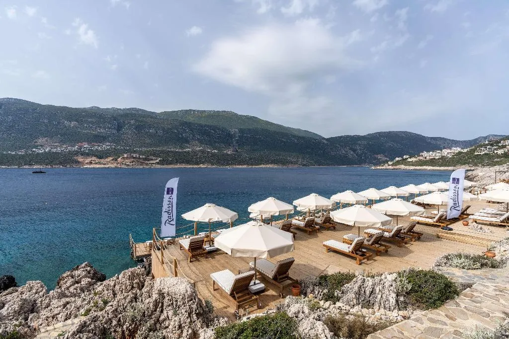 Beach, Radisson Blu Hotel Kas +12 ADULT ONLY, Dalaman