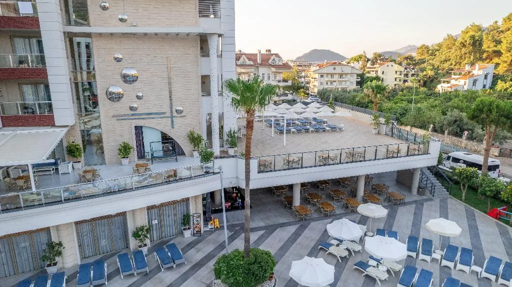 Terrace, Grand Pasa Hotel, Dalaman