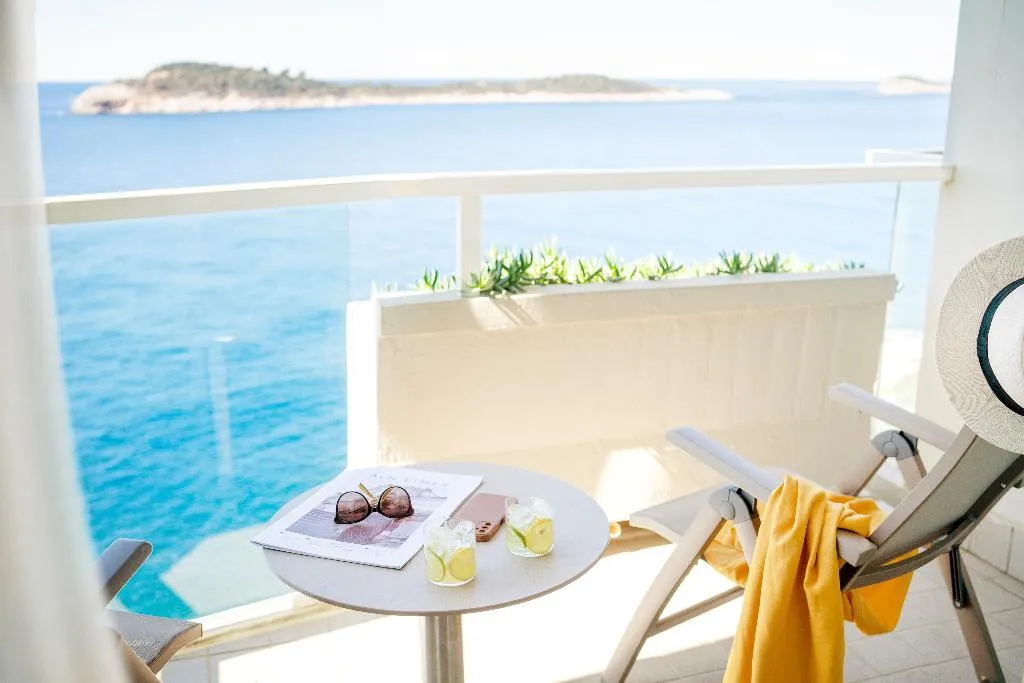 Room DELUXE SEA VIEW WITH BALCONY Room, Croatia Cavtat, Dubrovnik