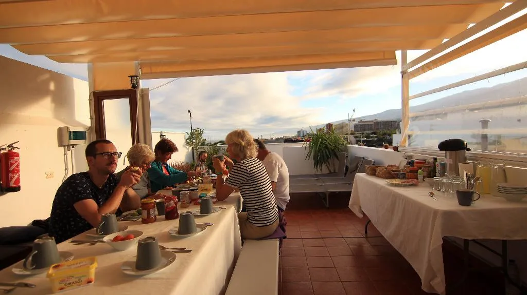 Terrace, Puerto Nest Hostel, Tenerife