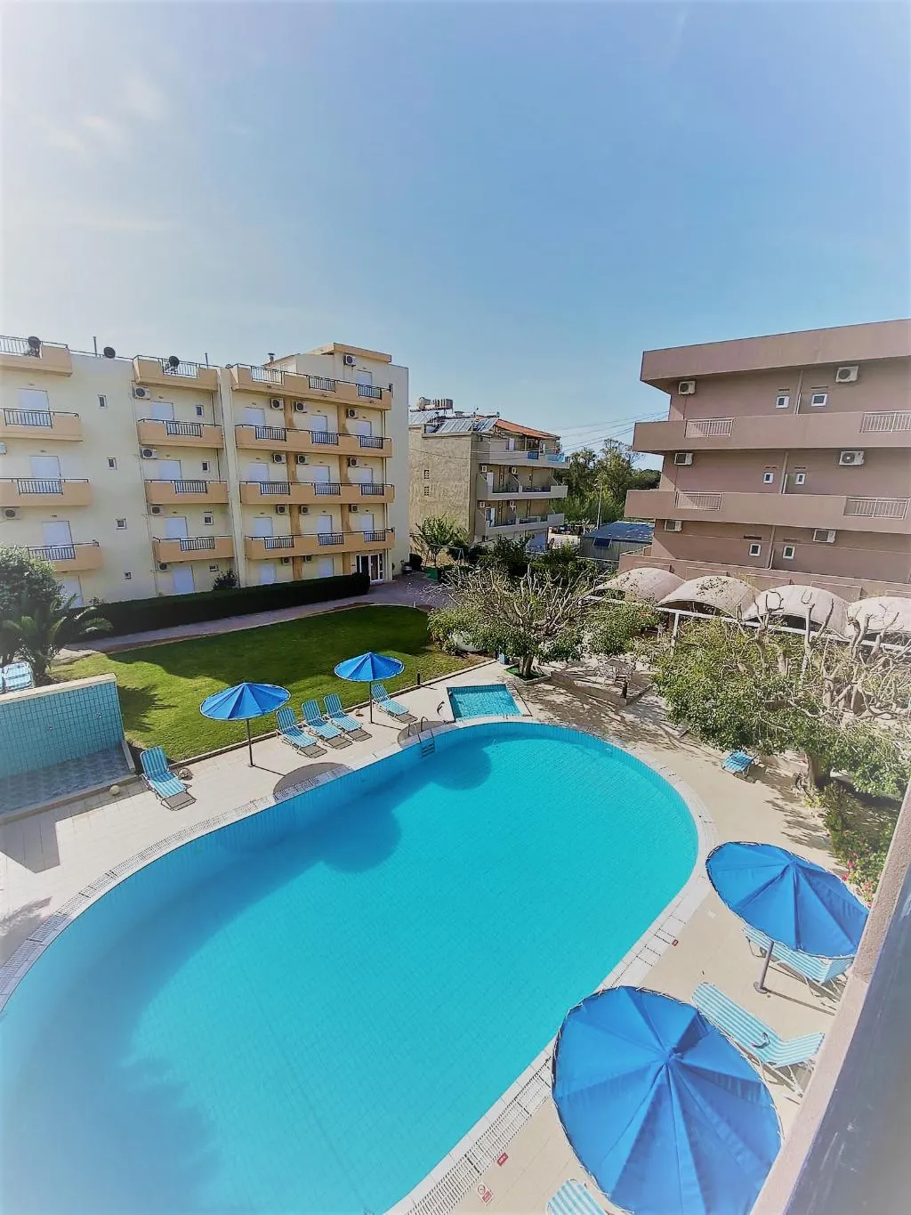 DOUBLE DELUXE POOL VIEW Room, Castro Hotel, Crete