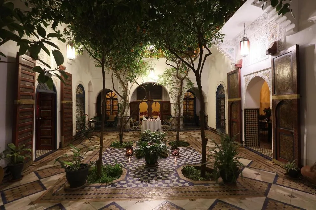 Lobby, Riad El Borj, Marrakech