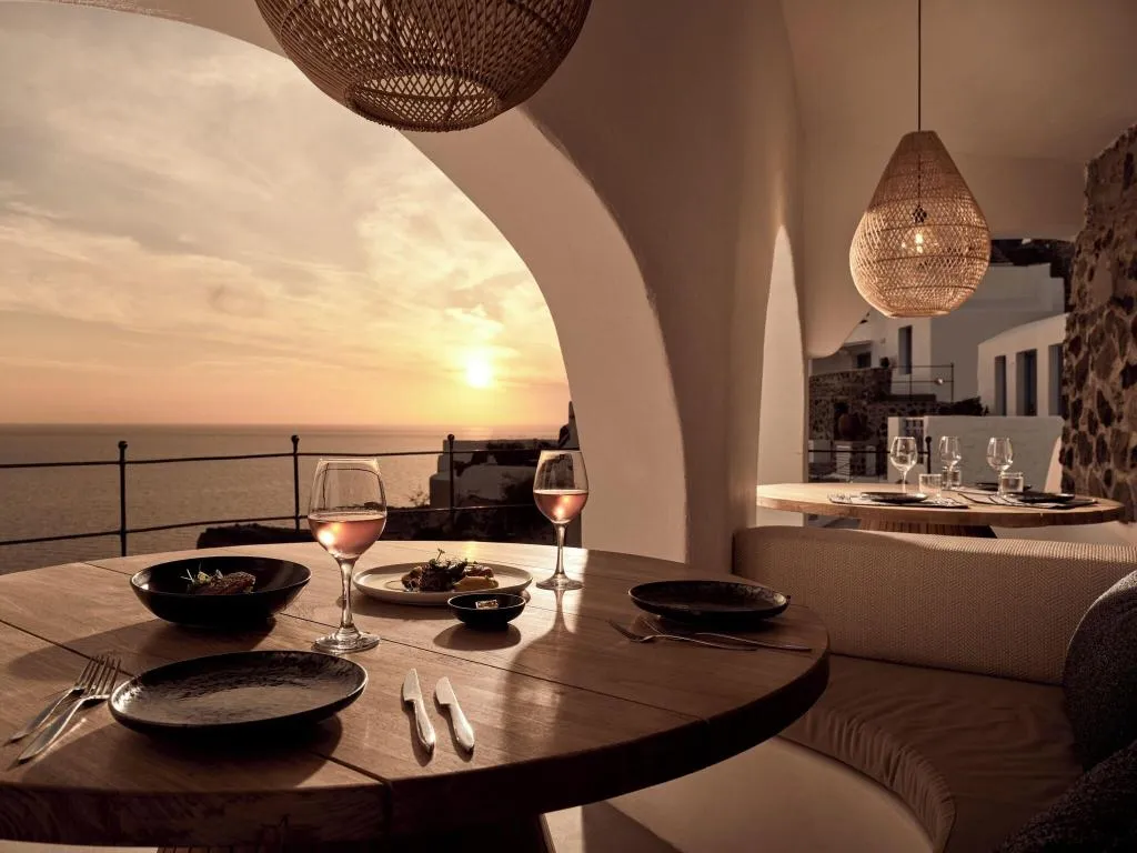Restaurant, Esperas Houses Apartments, Santorini