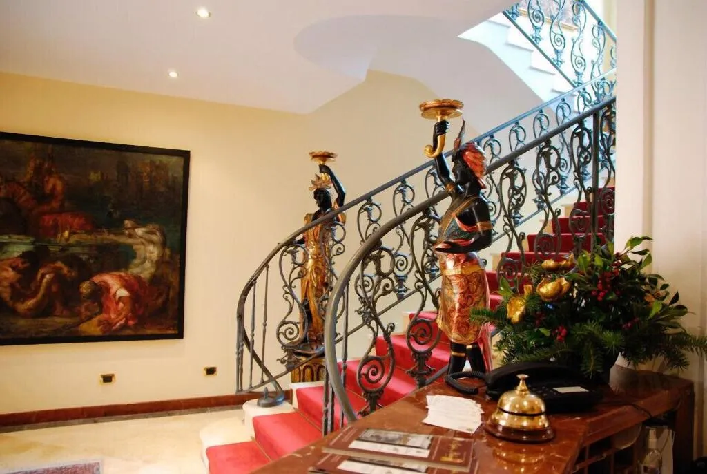 Lobby, Hotel Giardino Inglese, Palermo