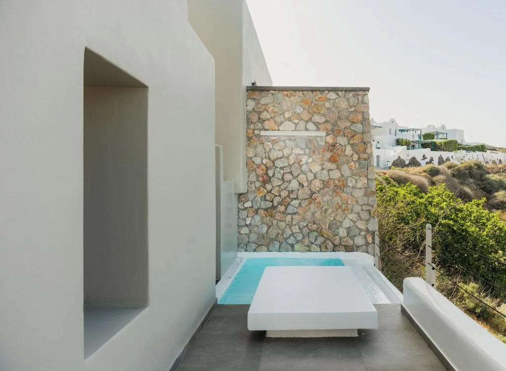 Terrace, Black Diamond Suites - Adults Only, Santorini
