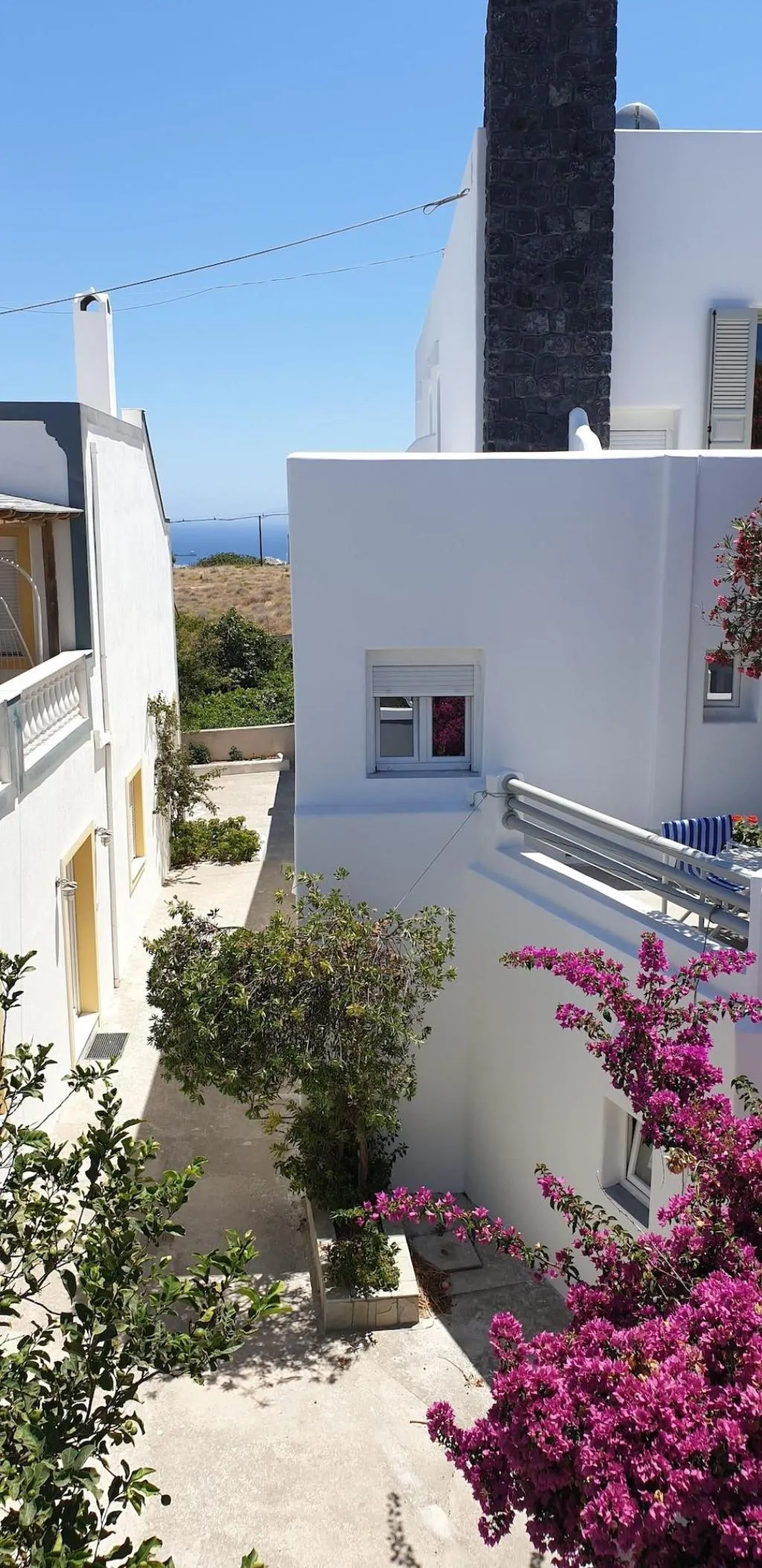 General view, Pension Atlas, Santorini