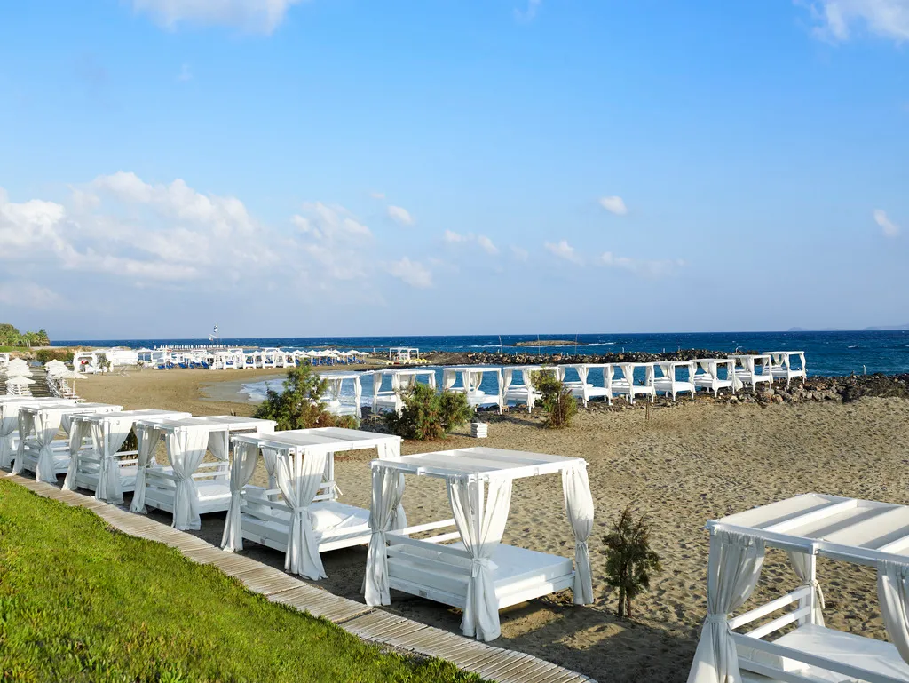Beach, Knossos Beach Bungalows & Suites, Crete