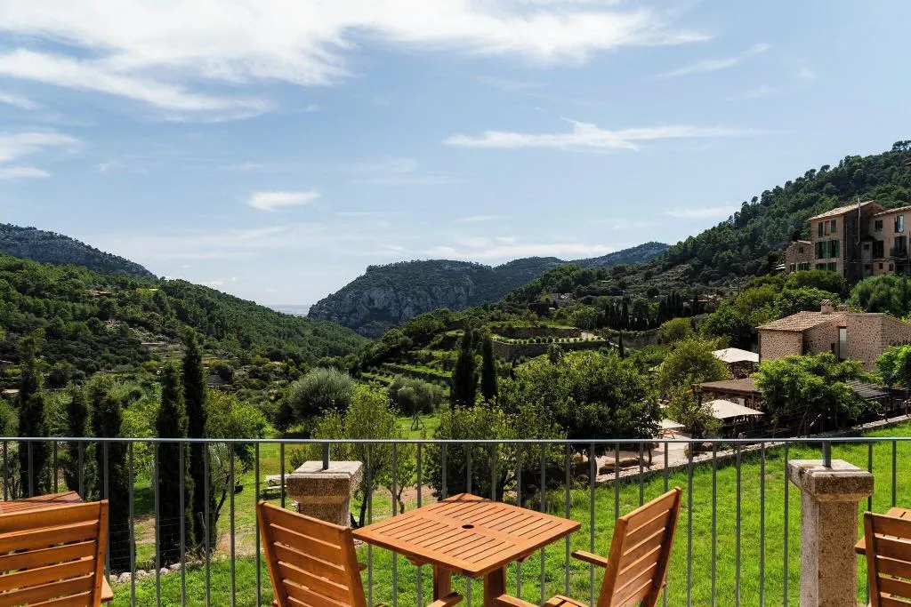 Terrace, Es Petit Hotel De Valldemossa, Majorca