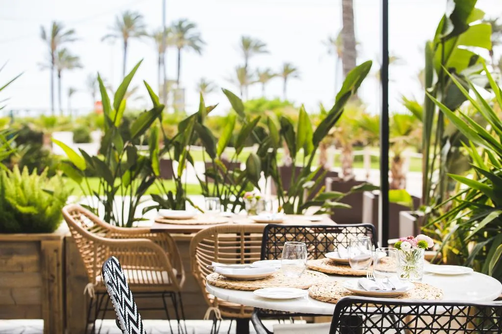 Terrace, Almirante Hotel, Costa Blanca