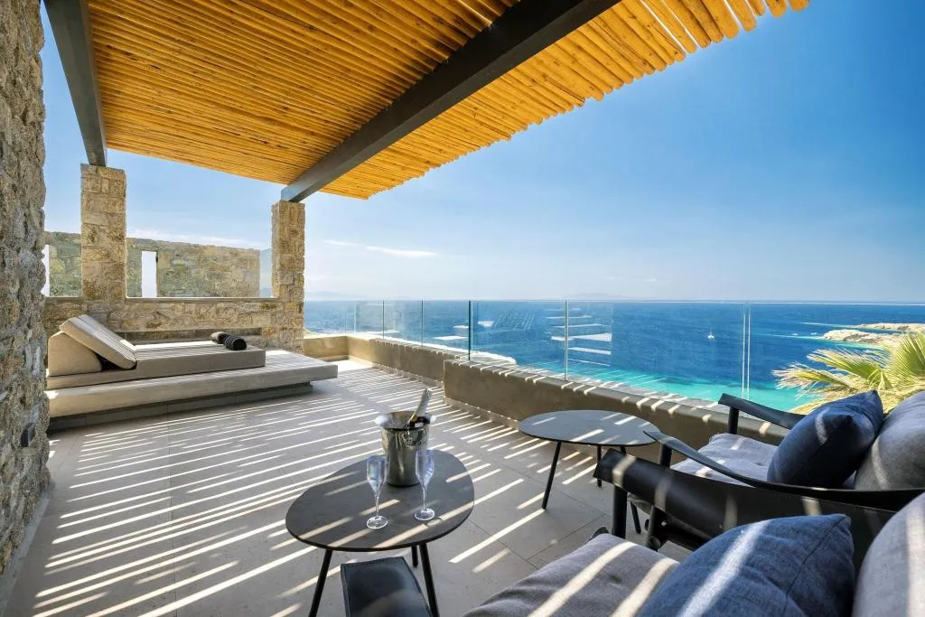 SUITE WITH PRIVATE POOL Room, Tropicana Hotel, Mykonos