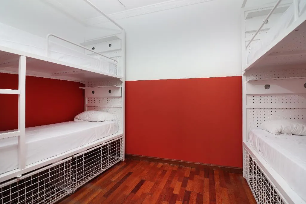 Bed in dormitory WITH SHARED BATHROOM Room, Feel Hostel City Center Malaga, Costa Del Sol