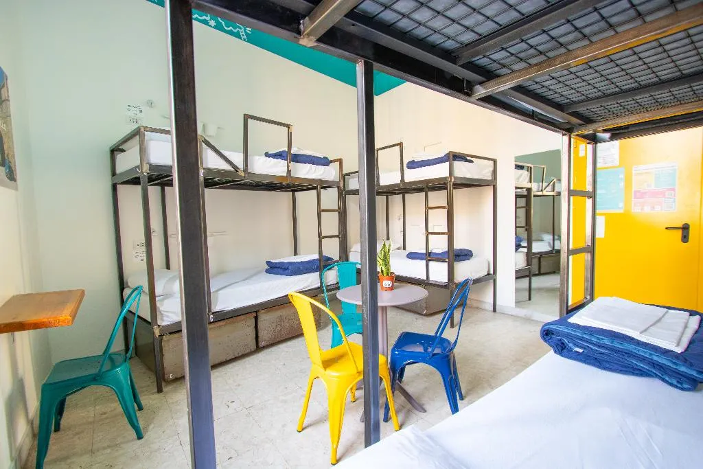 Bed in dormitory WITH SHARED BATHROOM Room, Ostello Bello Napoli, Naples